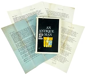 An Antique Man: A Novel [Inscribed and Signed] [Accompanied by Small Archive of Signed Typed Lett...