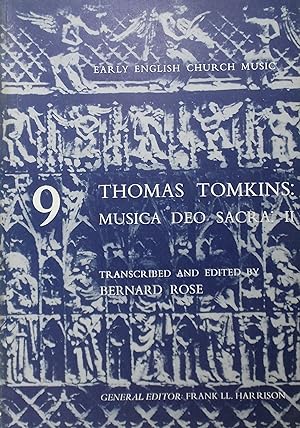 Musica Deo Sacra II (Early English Church Music 9)