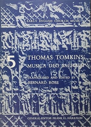 Musica Deo Sacra I (Early English Church Music 5)