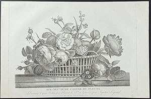 Arrangement of Roses, Prinula or Auricula, & Flowers