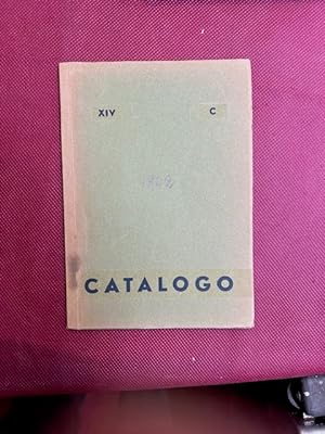 Catalogo XIV del sindacato regionale fascista di Belle Arti. 90° esposizione società promotrice b...