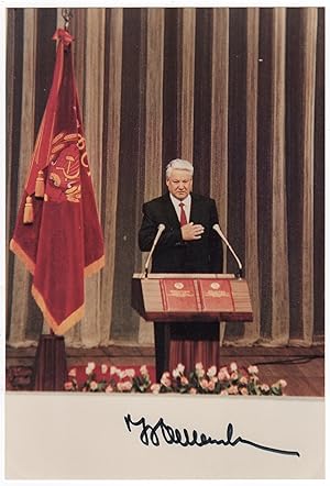 Yeltsin, Boris (1931-2007) - Signed photograph