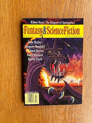 Seller image for Fantasy and Science Fiction February 1997 for sale by Scene of the Crime, ABAC, IOBA
