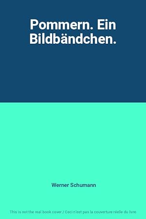 Seller image for Pommern. Ein Bildbndchen. for sale by Ammareal