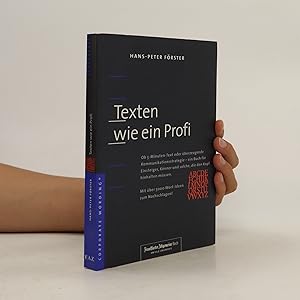 Seller image for Texten wie ein Profi for sale by Bookbot