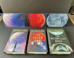 The Lady Astronaut Trilogy - The Calculating Stars, The Fated Sky, The Relentless Moon, SIGNED & ...