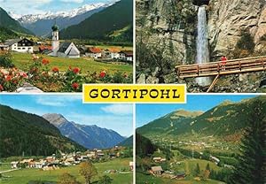 Postkarte Carte Postale 73978475 Gortipohl St Gallenkirch Vorarlberg AT Ortsansicht mit Kirche Pa...