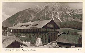 Postkarte Carte Postale 73977739 Berwang Tirol AT Alpenhotel Kreuz