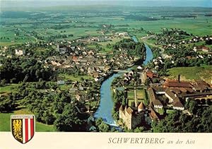 Postkarte Carte Postale 73978948 Schwertberg Sommererholungsort im Muehlviertel Wasserschloss des...