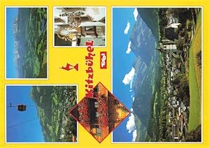 Postkarte Carte Postale 73978424 Kitzbuehel Tirol AT Panorama Alpen Bergbahn Kaisergebirge Tuersc...