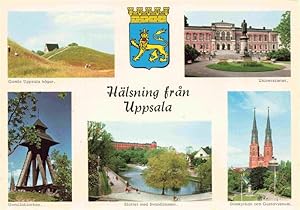 Postkarte Carte Postale 73978288 Uppsala Upsala Sweden Gamla Uppsala hoegar Universitetet Gunilla...