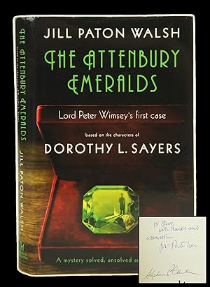 Imagen del vendedor de The Attenbury Emeralds (Inscribed. First Edition.) a la venta por Shelley and Son Books (IOBA)