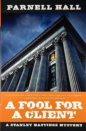 Seller image for A Fool for a Client: A Stanley Hastings Mystery for sale by Kayleighbug Books, IOBA