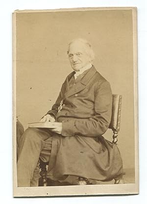 c. 1865 British Geologist Adam Sedgwick CDV Photograph
