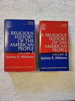 Image du vendeur pour A Religious History of the American People Vol. 1 & 2 mis en vente par Vincent's Fine Books