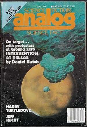 Bild des Verkufers fr ANALOG Science Fiction/ Science Fact: May 1991 zum Verkauf von Books from the Crypt