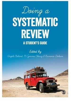 Bild des Verkufers fr Doing a Systematic Review: A Students Guide zum Verkauf von WeBuyBooks