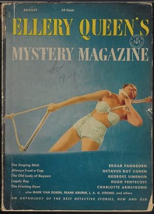 Seller image for ELLERY QUEEN'S Mystery Magazine: August, Aug. 1952 for sale by Books from the Crypt