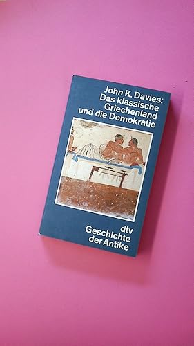 Bild des Verkufers fr DAS KLASSISCHE GRIECHENLAND. dtv Geschichte der Antike zum Verkauf von Butterfly Books GmbH & Co. KG