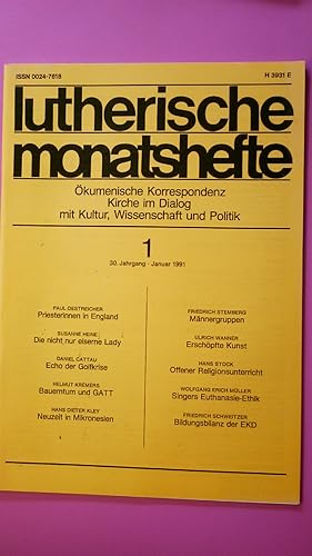 LUTHERISCHE MONATSHEFTE.