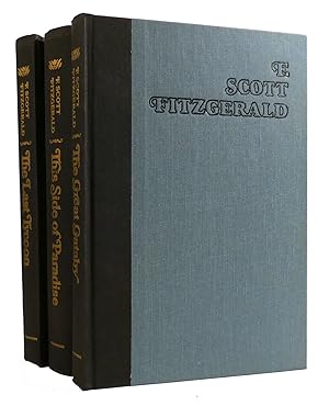F. SCOTT FITZGERALD 3 VOLUME SET The Great Gatsby / This Side of Paradise / the Last Tycoon