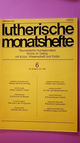 LUTHERISCHE MONATSHEFTE.