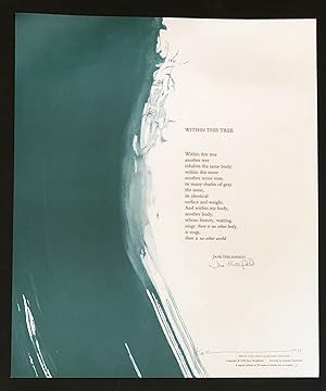 Within This Tree [Signed Poetry Broadside Limited to 50 Copies]