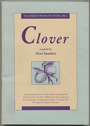 Bild des Verkufers fr Clover zum Verkauf von Between the Covers-Rare Books, Inc. ABAA