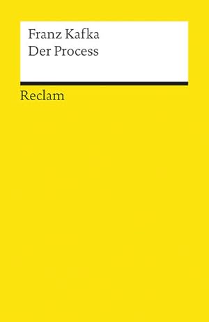 Seller image for Der Process Roman. Textausgabe mit Anhang, Anmerkungen und Nachwort for sale by antiquariat rotschildt, Per Jendryschik
