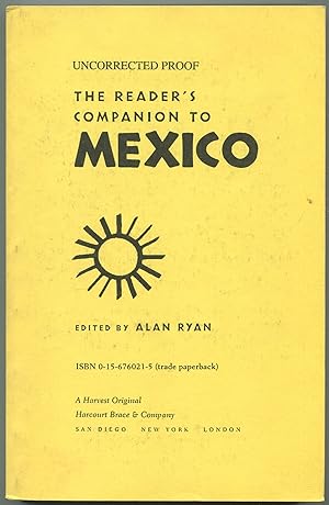 Bild des Verkufers fr The Reader's Companion to Mexico zum Verkauf von Between the Covers-Rare Books, Inc. ABAA