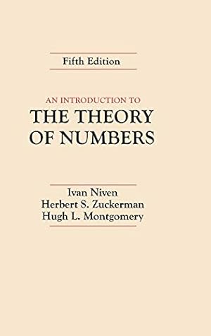 Seller image for An Introduction to the Theory of Numbers for sale by Modernes Antiquariat an der Kyll