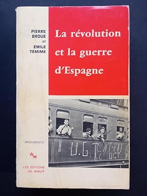 Seller image for La rvolution et la guerre d'Espagne for sale by Librairie de l'Avenue - Henri  Veyrier