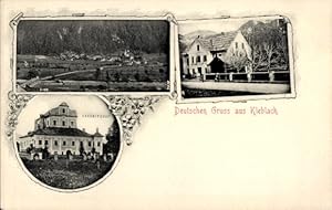 Ansichtskarte / Postkarte Kleblach in Kärnten, Gesamtansicht, Waggnitzhof