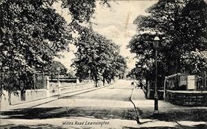 Ansichtskarte / Postkarte Leamington Spa Warwickshire England, Willes Road