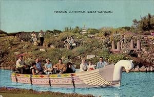 Ansichtskarte / Postkarte Great Yarmouth, Norfolk, England, Venetian Waterways