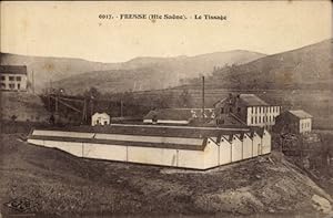 Ansichtskarte / Postkarte Fresse sur Moselle Lothringen Vosges, Tissage
