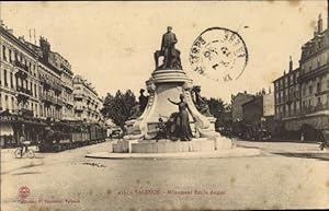 Ansichtskarte / Postkarte Valence Drôme, Monument Emile Augier