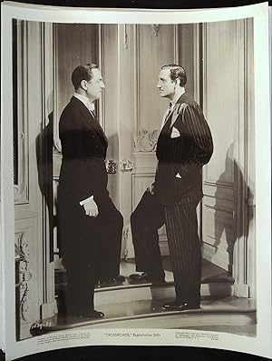 Image du vendeur pour Crossroads 8 X 10 Still 1942 William Powell and Basil Rathbone! mis en vente par AcornBooksNH