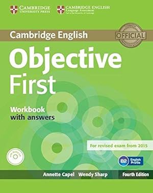 Seller image for Objective First Workbook with Answers with Audio CD for sale by WeBuyBooks