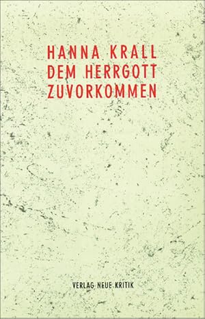 Seller image for Dem Herrgott zuvorkommen: Ein persnlicher Bericht for sale by Studibuch