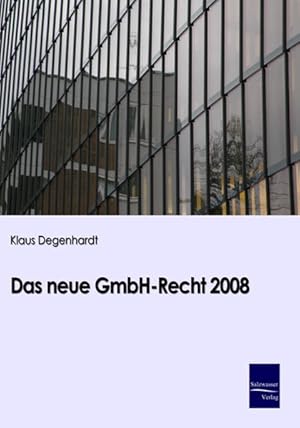Bild des Verkufers fr Das neue GmbH-Recht ab 2008 zum Verkauf von Studibuch