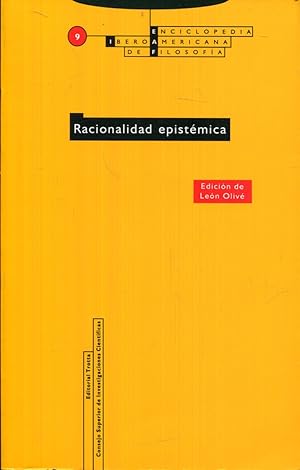 Seller image for Racionalidad epistmica for sale by Rincn de Lectura