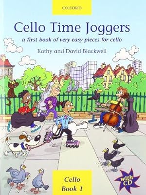 Bild des Verkufers fr Cello Time Joggers + CD: A first book of very easy pieces for cello zum Verkauf von WeBuyBooks