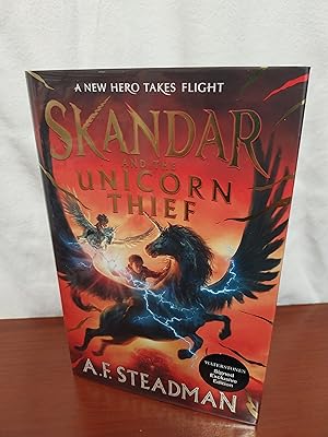 Seller image for Skandar and the Unicorn Thief * A SIGNED copy * for sale by Gemini-Books