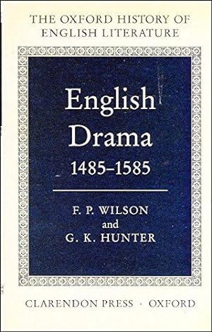 Immagine del venditore per The English Drama, 1485-1585: V (Oxford History of English Literature) venduto da WeBuyBooks