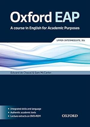 Imagen del vendedor de Oxford EAP: Upper-Intermediate/B2: Student's Book and DVD-ROM Pack: English for Academic Purposes a la venta por WeBuyBooks