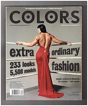 COLORS Magazine- Numbers 38 and 39 - Double Issue, June - September, 2000. Chyna (the wrestler) C...