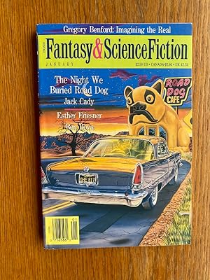 Imagen del vendedor de Fantasy and Science Fiction January 1993 a la venta por Scene of the Crime, ABAC, IOBA