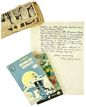 Small Collection including Autograph Letter Signed by Tove Jansson; eight Moomin books and 139 Mo...