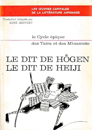 Imagen del vendedor de Le dit de Hgen, le dit de Heiji. Le cycle pique des Tara et des Minamoto a la venta por L'Odeur du Book
